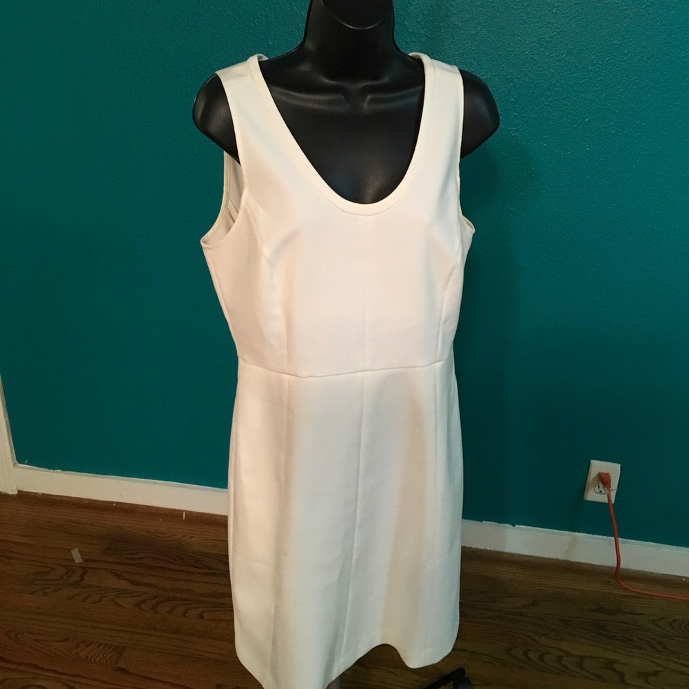 J. Crew white summer dress size 8